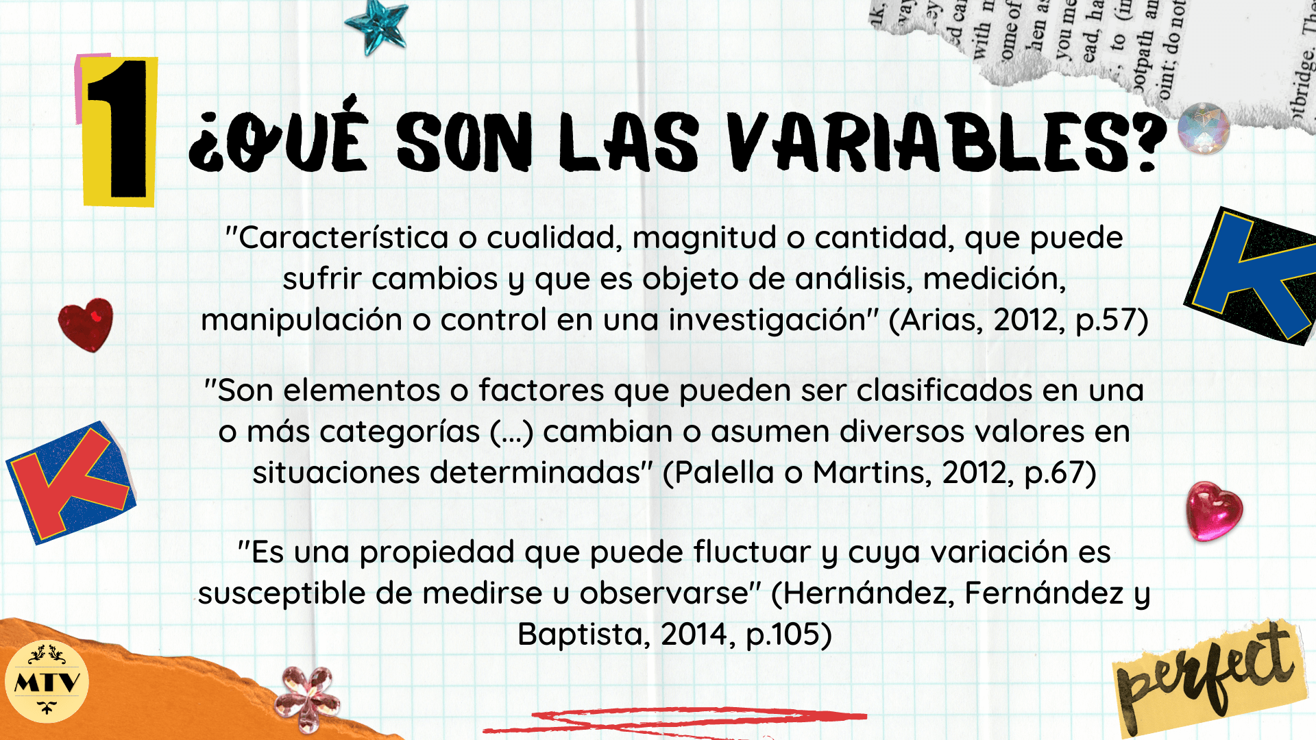 Identificación De Las Variables De Investigación | Investigaciones